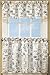 LORRAINE HOME FASHIONS by The Sea Tier Pair, 60 x 36-Inch
