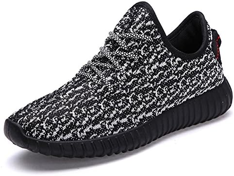 Yasmine Fashion Lightweight Sneakers Unisex Shoes for Couple Men Women Black 38