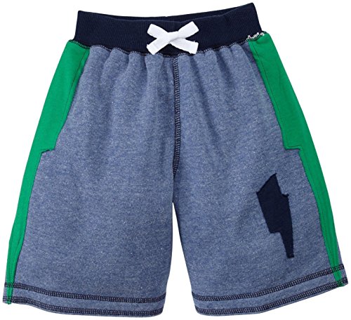Kapital K Bolt Terry Shorts (Toddler/Kid) - Pacific Blue-2 Years