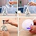SCS ETC USB Powered Color Changing Cool Mist Bulb Humidifier-400mL Capacity-Super Quiet Operation-7 Color Nightlight