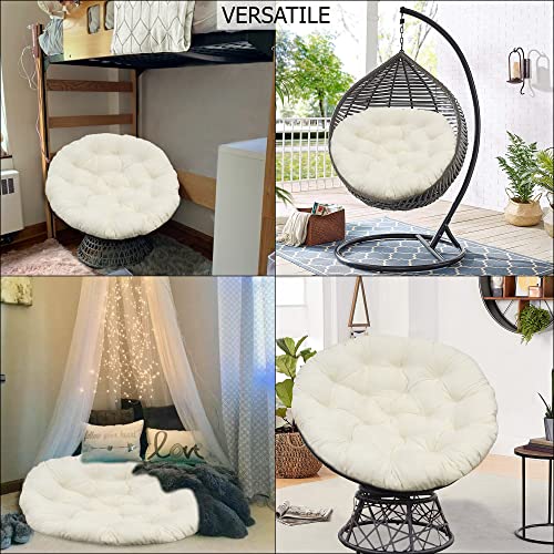 COTTON CRAFT Papasan Chair Cushion 100 Cotton Duck Fabric Plush