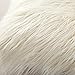 OJIA Deluxe Home Decorative Super Soft Plush Mongolian Faux Fur Throw Pillow Cover Cushion Case (Square 18 Inches, Light Yellow)