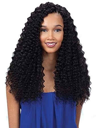 Amazon Com 3x Pre Loop Deep Twist 16 1 Jet Black Freetress