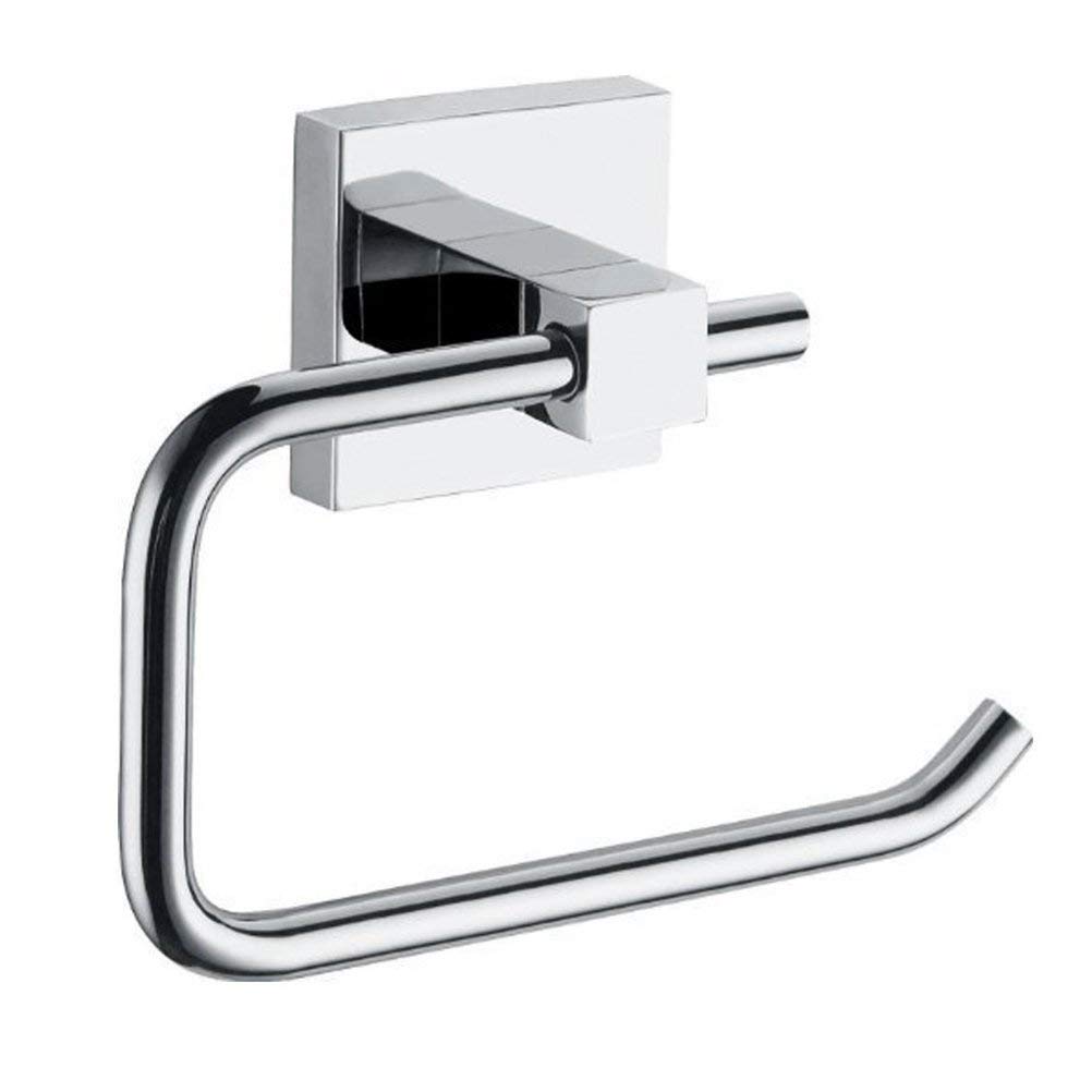 Melairy Wall Mounted Toilet Roll Holder SUS 304 Stainless Steel Chrome Polished Bathroom Accessories Toilet Paper Holder