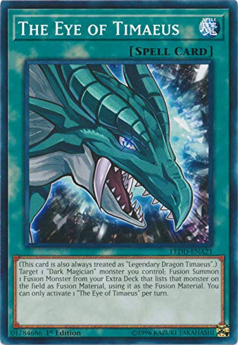 The Eye of Timaeus - LEDD-ENA21 - Common - 1st Edition - Legendary Dragon Decks (1st Edition)