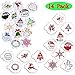 (14 Pieces) Christmas Cookie Stencil Set, Cookie Cutter Embossing Mold,Fondant Cake Decoration Tool for Christmas Cookies/Cupcake