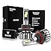WinnerAuto LED Headlight Bulbs H13 9008 COB Clips Conversion Kit, 72W 7,200LM 6K Cool White, Slim Size, Perfect Beam, 2 Yr Warranty