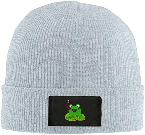 LaiER Lotus Leaf Frog Unisex Fashion Adult Retro Warm Winter Cap Daily Beanie Hats