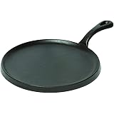 Mexican Origins PreSeasoned Cast Iron Tortilla Griddle, Comal