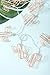 Ling's moment Rose Gold Cactus Shaped Metal Cage 5Ft 10LED String Light for Wedding Decor Hawaii Party Room Fairy Light Cactus Party Decorations Battery Operated(Warm White Light)