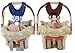 Boy Twins Baby Bottle Holders (Puppy and Monkey)