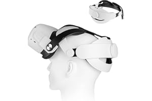 Orzero Head Strap Compatible for Quest 2, Accessories with Soft Head Pad Replacement for Quest 2 Elite Strap Upgraded Adjusta