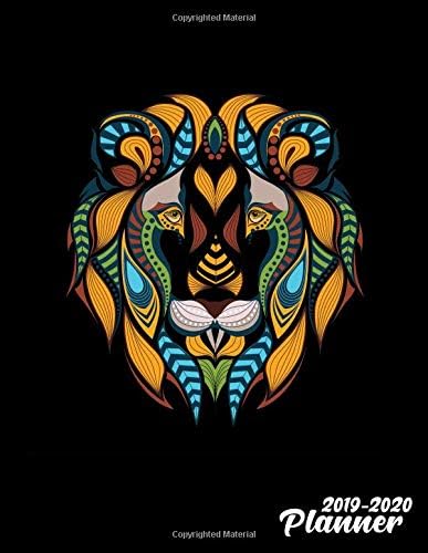 2019-2020 Planner: Nifty Leo Zodiac Tribal Daily Weekly Monthly Two Year Planner. Pretty Large 2 Year Agenda & Organizer with Inspirational Quotes, Notes, To-Do’s and More. (Mandala Planner Gifts) Paperback – December 24, 2018