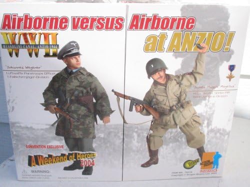 Dragon A Weekend of Heroes 2004 12" WWII Anzio 1944: Airborne vs. Airborne at Anzio 12" Action Figure Set