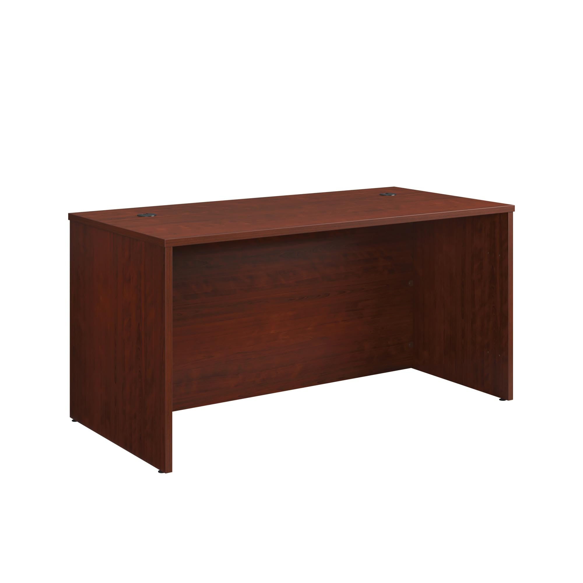 Photo 1 of *Chipped* OfficeWorks by Sauder Affirm 60'' Desk Shell, L: 59.06'' x W: 29.53'' x H: 29.29'', Classic Cherry