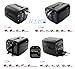 Travel Adapter All in One Universal Travel Adapter Worldwide Power Plug 4.5A 4USB Charging Ports Power IQ Fast Charge Universal AC Socket Wall Charger for Cell Phone Power Converter Adaptor (4 USB)