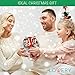 Birthday Gifts from Son, Home Spa Gift Basket, 8pc Bath & Body Set for Women & Men, Exotic Pomegranate Scent, Shower Gel, Bubble Bath, Lotion, Bath Salt, Body Scrub, Towel, Cosmetic Bag & Wood Case