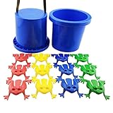 AWESOME Set of 2 EZ Steppers with 12 Jumping Frogs | Kids Safe Material! Lab Test Approved with ATC Certificate! by AWESOME CHOICE