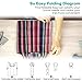 Reusable Grocery Shopping Bags Foldable with Pouch, Heavy Duty Nylon Cloth Reusable Bags for Groceries, Shopping Trip (Stripe, 6-pcs)