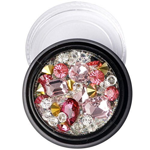 image for Women's 3D Nail Art Glitter Diamonds, Iuhan Sexy Nail Art Rhinestones 