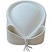 Ladies Teardrop Fancy Wool Fascinator Cocktail Pillbox Hat Formal Racing A253 (Ivory)