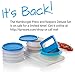 Tupperware Hamburger Press and Storage Keeper Set