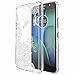 Moto G5S Plus Case, (NOT FIT FOR Moto G5s) Skmy [Crystal Clear] [Air Hybrid] Ultra Slim Shockproof Protective Cover Case for Moto G5S Plus, 5.5 inch. -Lace Flower