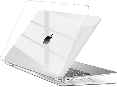 EooCoo Crystal Clear Case for 13-Inch MacBook Pro M1 M2 A2338 A2251 A2289 A2159