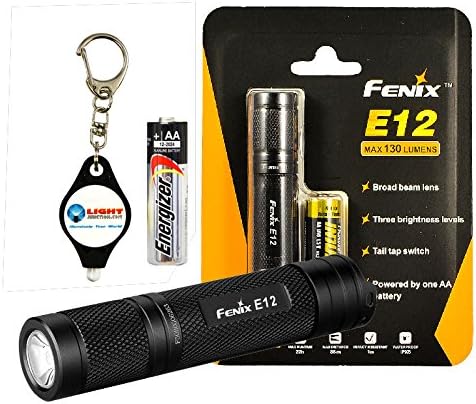 FENIX LIGHTING LED 130 Lumens Black Handheld Flashlight