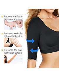 BRABIC Shaper Tops para dama Brazo Compresión Post Cirugía Cierre frontal Sujetador Tank Top Fajas