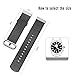 MoKo 20mm Universal Watch Band, Fine Woven Nylon Replacement Band Sport Strap for 20mm Sport Strap, Black