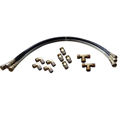 Octopus Autopilot Drives OC17SUK42, 30" Hose &amp; Fitting Kit Including Orb NPT Helm Fittings
