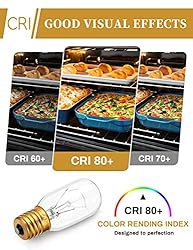 40 Watt Appliance Light Bulb, DORESshop 4Pack T8