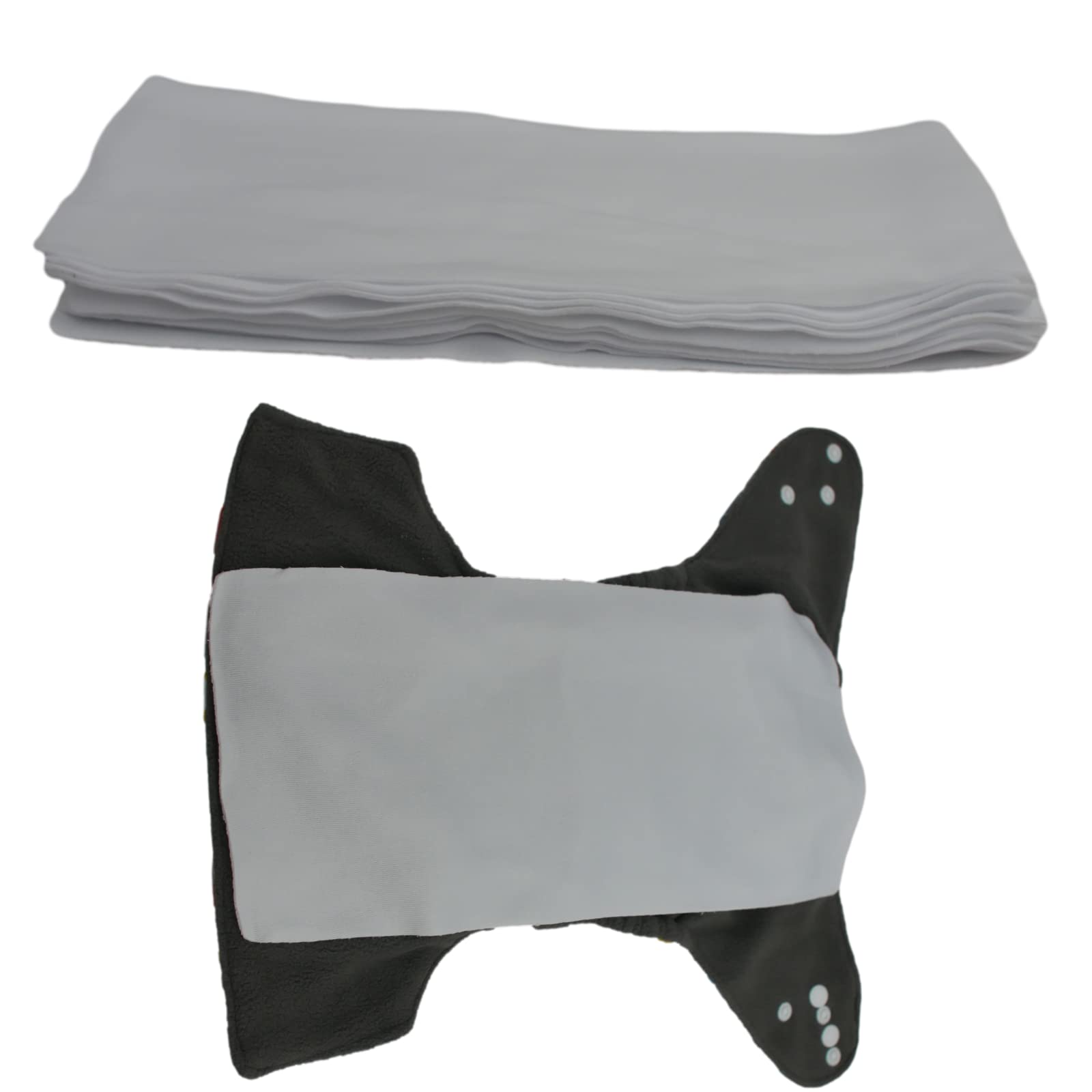 Bellissimo Baby™ Microfleece Reusable Nappy Liners - 10 Pack ☆ Super Soft Reuse Biodegradable Liner for Reusable Cloth Nappies