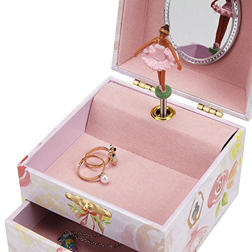 2 JewelKeeper+Musical+Jewelry+Ballerina+Pullout