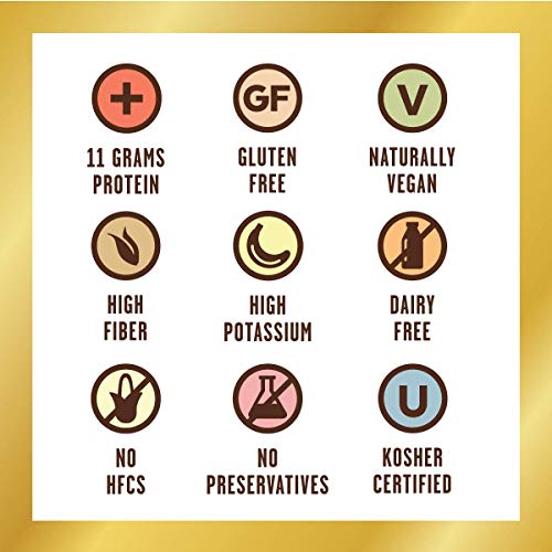 GRAB THE GOLD Snack Bars, Chocolate Peanut Butter (14 Bars Amazon Exclusive) 11g PlantBased