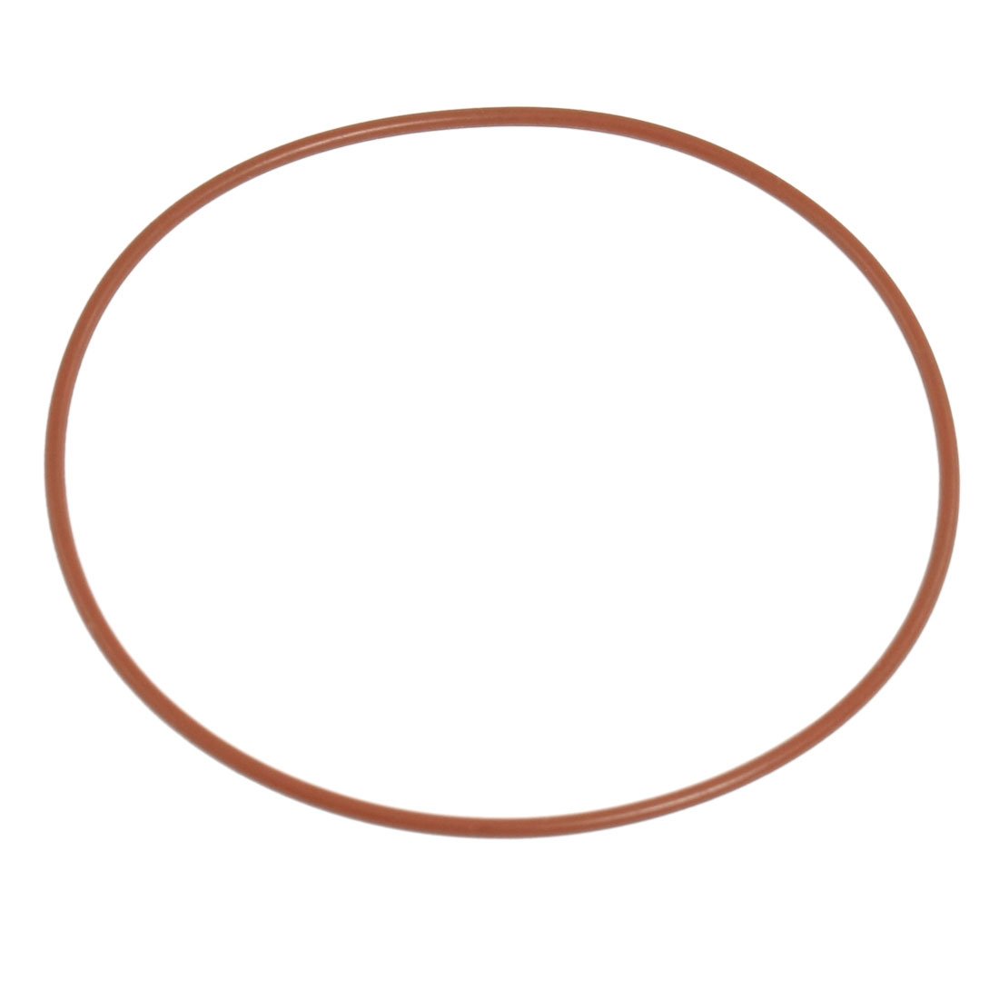 sourcing map Red Silicone O Ring Seal Washers 85mm x 81mm x 2mm