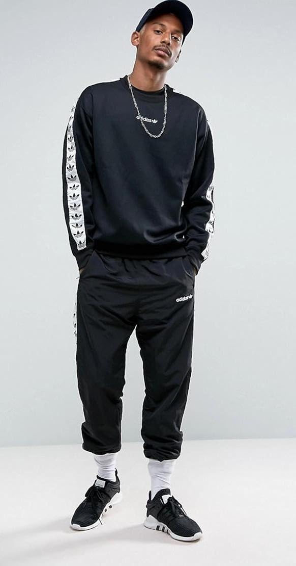 adidas originals tape crew sweatshirt