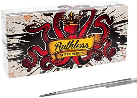 Ruthless Tattoo Needles 8 Round Liner (8RL) Box of 50