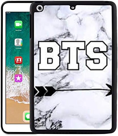 Case for iPad Mini 2, Marble BTS Slim Fashion Simple TPU+PC Double Protection Durable Shockproof Back Cover for iPad Mini 2