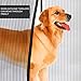 Markline Magnetic Screen Door Heavy Duty Mesh Hands-Free Retractable Full Frame Velcro Fits Door Openings up to 34