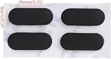 Hyclam 4-Piece Laptop Rubber Feet Thinkpad T470 T480 Bottom Cover Pad view 3