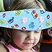 4 Pcs Toddler Car Seat Infants and Baby Head Support, Car Seat Neck Relief Head Strap, Safety Stroller Adjustable Head Holder Sleep Belt