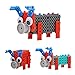 PACKGOUT Building Animals Toys, Building Blocks 12 Styles for Kid Prizes STEM Robot Kit Building Gift Electric Toys Pig Family
