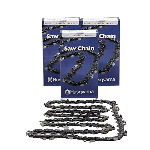 Husqvarna 591129972 Pack of 3 Chainsaw Chains (Best Chain For Husqvarna 455 Rancher)