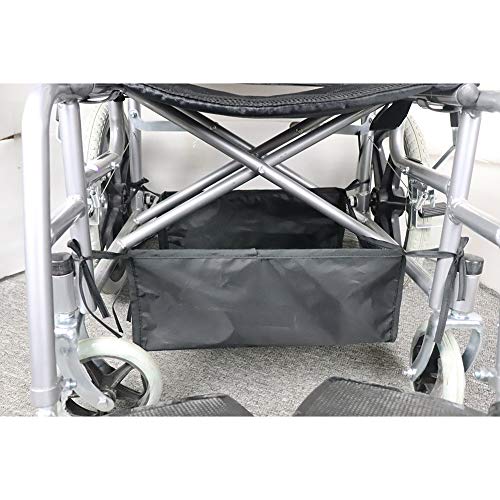 Fushida Universal Walker Hanging Bag - Walker Bag for Folding Walker - Rollator Basket, Cupholder & Wheelchair Accessory Storage Food, Book, Cell-Phone