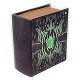 Wizardry Foundry Grimoire Pro Tour, Deathrite | Wooden Spellbook Style Fabric Lined Portable Deck Box for MTG, Yugioh, and Other TCG | 350+ Card Capacity