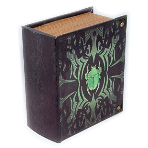 Wizardry Foundry Grimoire Pro Tour, Deathrite | Wooden Spellbook Style Fabric Lined Portable Deck Box for MTG, Yugioh, and Other TCG | 350+ Card Capacity