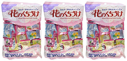 Kasugai Japanese Candy, Hana No Kuchizuke Flower Kiss, 4.54 -Ounce Bags (Pack of 3) - //medicalbooks.filipinodoctors.org