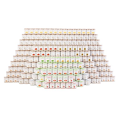 Ultimate 4 Person 1 Year Survival Food Supply by Nutristore | Emergency Kit | 32,500 total servings | Customizable Meals